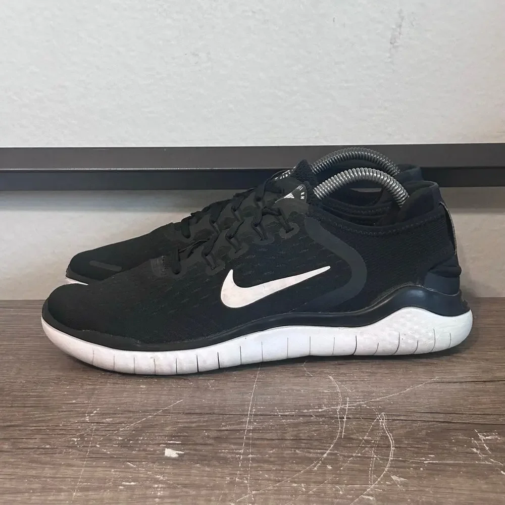Nike Free RN 2018 (942837-001) Women’s Athletic Running Shoes Size 9.5 Black